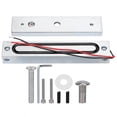 thumbnail image 1 of Cerradura de puerta magnética eléctrica DC12V 110kg, cerraduras impermeables IP68, seguridad en el hogar, 1 of 9