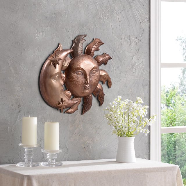 Arte de Pared Hi-Line Gift Ltd. Decoración de Resina Eclipse