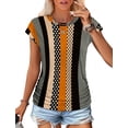 thumbnail image 2 of Camisa SAMPEEL para mujer, elegante, casual, fruncida, favorecedora, XXL, 2 of 5