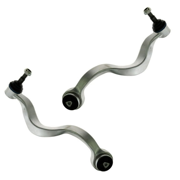 TRQ Front Forward Lower Control Arm with Ball Joint Pair Kit LH & RH for BMW PSA62277