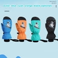 thumbnail image 3 of Guantes impermeables a prueba de viento para bicicleta para niños, guantes térmicos gruesos y cálidos para invierno, para deportes al aire libre, esquí, bicicleta de carretera, 3 of 8