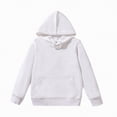 thumbnail image 4 of Godom Boys Sweatshirts Kids Child Toddler Boys Girls Solid Long Sleeve Patchwork Hooded Thickened Warm Sweatshirt Pullover Blouse Tops Out, 4 of 4