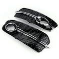 thumbnail image 2 of 2pcs for SQ5 Style Car Exterior Fog Lamp Light Frame Cover Fits for Q5 8R 2013-2017, 2 of 9