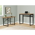thumbnail image 4 of Monarch Specialties Computer Desk, Standing, Adjustable, 48"L, Work, Laptop, Brown Laminate, 4 of 15