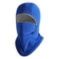 thumbnail image 2 of RKSTN Warm Pull-On Hat, Outdoor Cold-Proof Integrated Face and Neck Cover, Fleece-Lined Mask Blue, 2 of 8