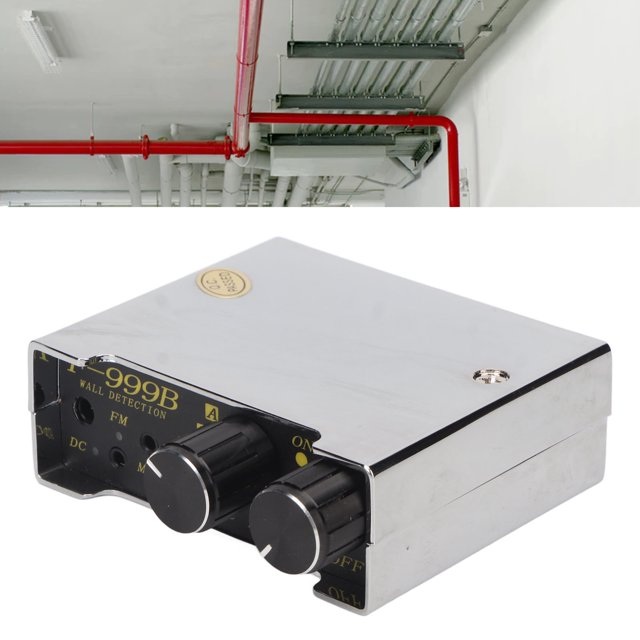 Monitor de Fugas de Tuberías de Agua Probador de Fugas de Tuberías de Pared con Auricular Alta Sensibilidad 4 Engranajes Ajustables Ampliable Accesorio Detector de Fugas de