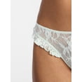 thumbnail image 4 of No Boundaries Lace Thong Panties, 2-Pack, Women's XS-XXXL, 4 of 6