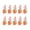 10 Pack, variant on 10 Pack Easter Bunny Carrot Treat Boxes, 3D Rabbit Candy Favor Boxes for Cookies Chocolate Easter Egg Hunt Spring Party Gift Box Decoration, 5.91x0.54 Inch