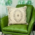 thumbnail image 3 of Parkland Collection Abu Transitional Beige Throw Pillow, 3 of 7