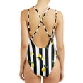 thumbnail image 3 of Juniors' Fruity Stripe One Piece Swimsuit, 3 of 4