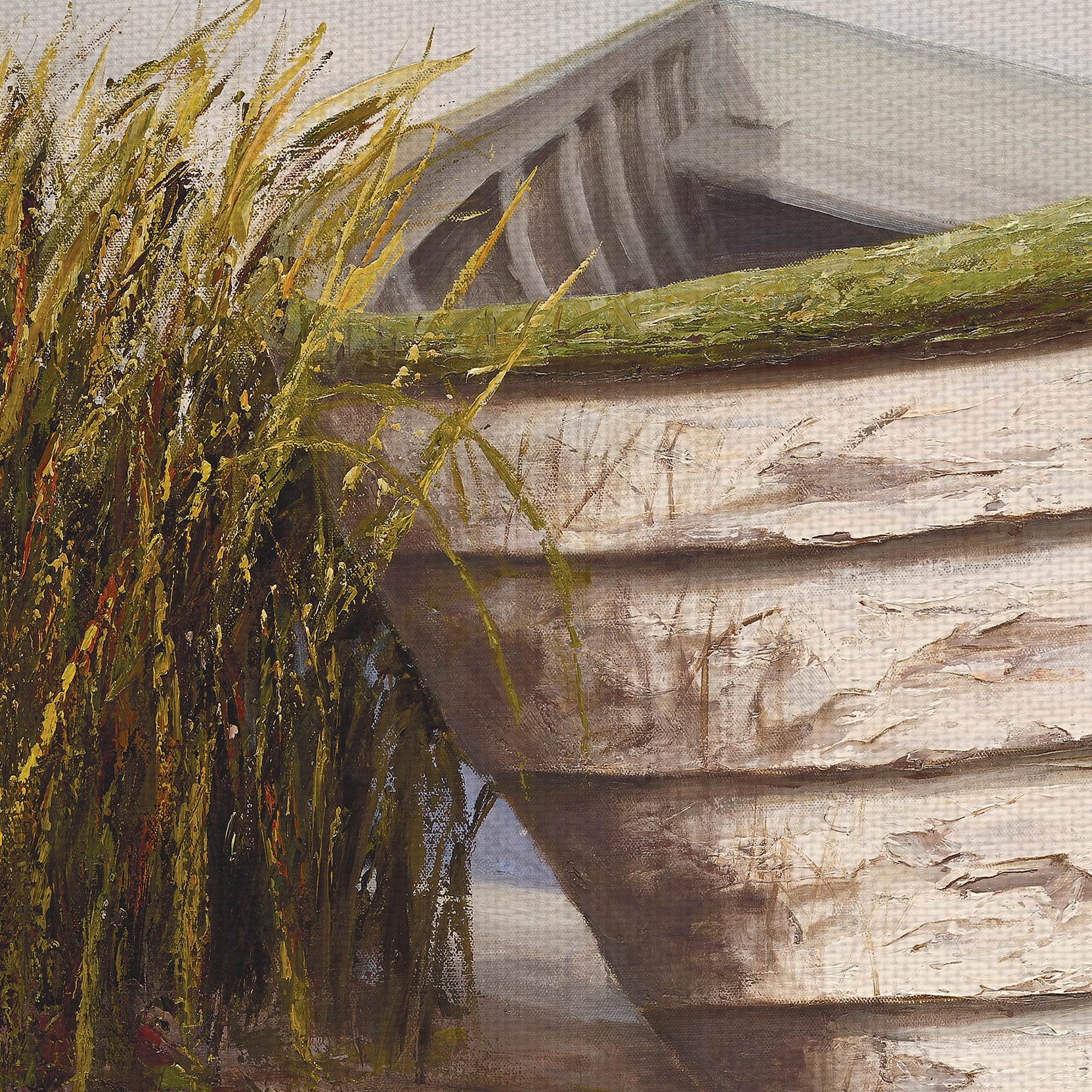 Masterpiece Art Gallery Gloucester Skiff Coastal by Karl Soderlund Canvas Art Print 22" x 28"