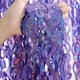 thumbnail image 1 of Cortina con flecos CYLMFC, lámina morada, 1 m x 2 m, para decoración de fiestas, 1 of 6