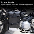 thumbnail image 2 of Scienceny Bolsa de barra lateral para asiento de parachoques de motocicleta, capacidad Universal, antideslizante, multifuncional, equipaje, de Accesorios para motos Scienceny VI022264-00, 2 of 6