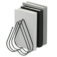 thumbnail image 1 of Soporte Organizador de Carpetas Uxcell, Soporte de Archivo en Forma de Corazón de Metal de 7 Ranuras para Escritorio, Decoración de Oficina en Casa para Revistas, Cartas, Papeles, Correo, Negro, 1 of 6