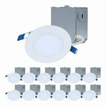 Halo 3019193 4 in. 10W Soft White LED Canless Recessed Downlight