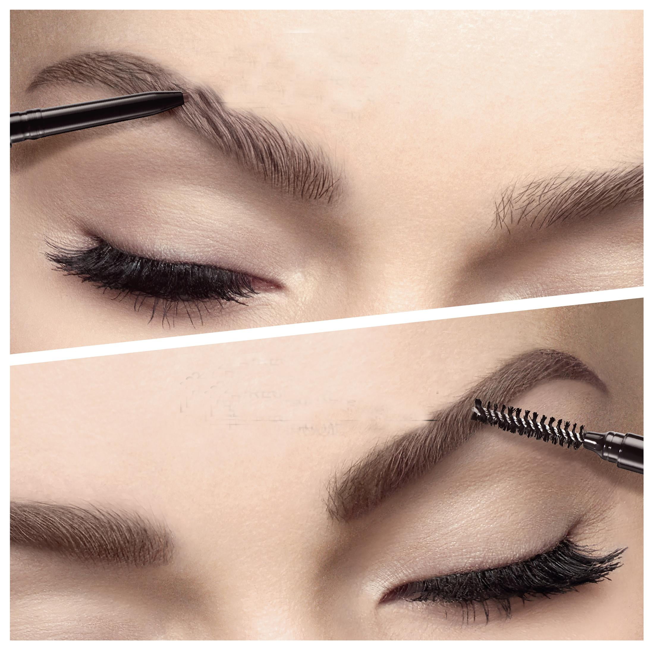(2 pack) L'Oreal Paris Brow Stylist Definer Waterproof Eyebrow Mechanical Pencil, Light Brunette