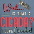 thumbnail image 3 of CafePress - Cicadas Wait Is That A Cicada Entomologist Insects Men's Comfort Colors® T Shirt - Mens Comfort Colors Shirt, 3 of 5