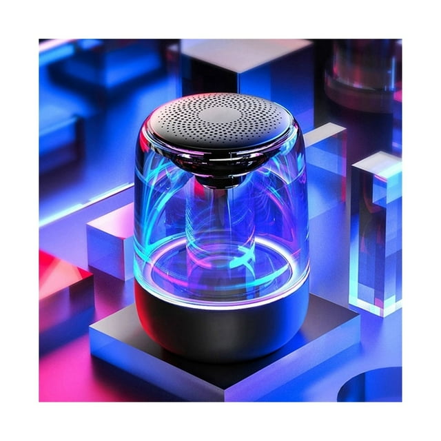 Colorful Led Lights Bluetooth Speaker Hifi Stereo Wireless Portable Speaker with Microphone ,Accurate Channel Search