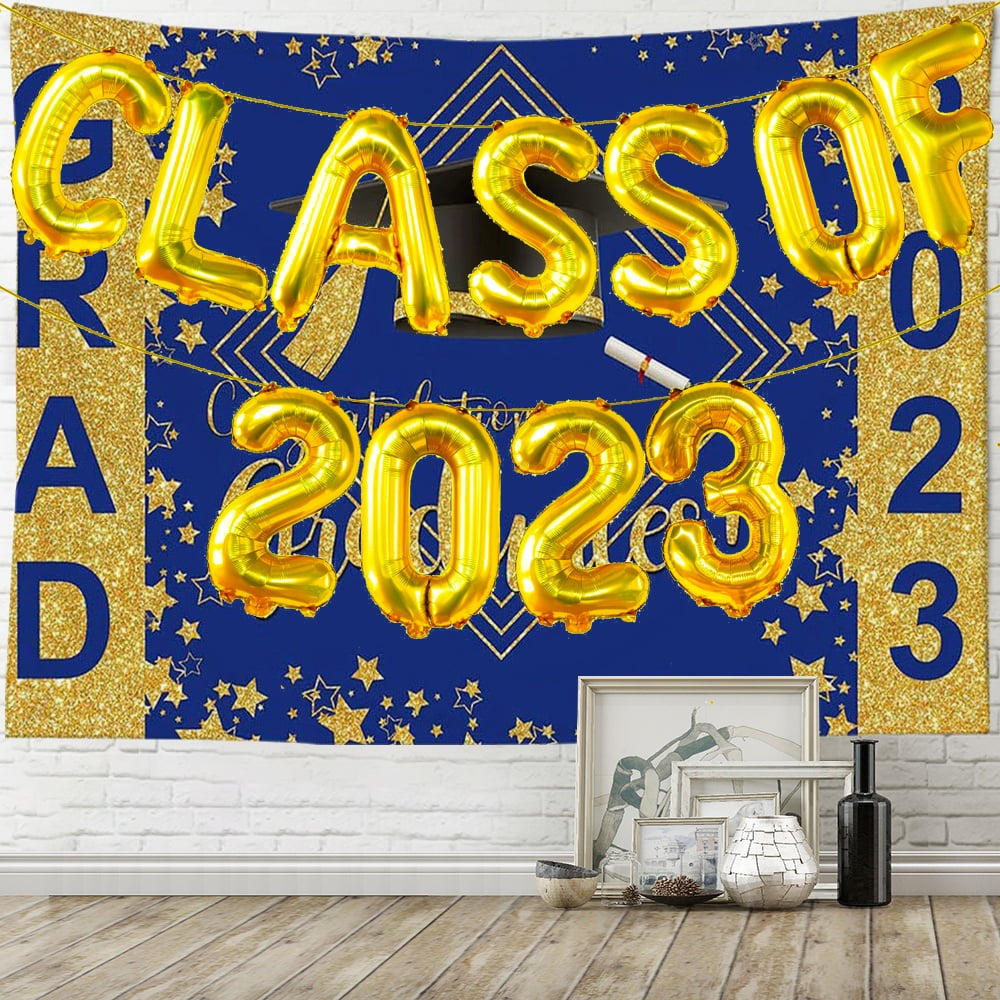 Class Of 2023 Backdrop With 2023 Balloons Congrats Grad Party Photo ...