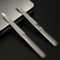 thumbnail image 4 of CNKOO Durable Stainless Steel Double Side Nail File Buffer Manicure Griding Rod Tool, 4 of 10