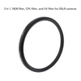 thumbnail image 4 of ND8 CPL UV Camera Lens Filter Set, Aluminum Alloy Optical Glass 3 in 1 DSLR Filter Kit for Photography, Anti Fingerprint Scratch Resistant, Designed with Storage Box, 4 of 7