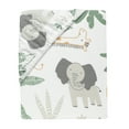 thumbnail image 3 of Lambs & Ivy Drap-Housse Bébé Animaux Safari 100 % Coton, 3 of 5