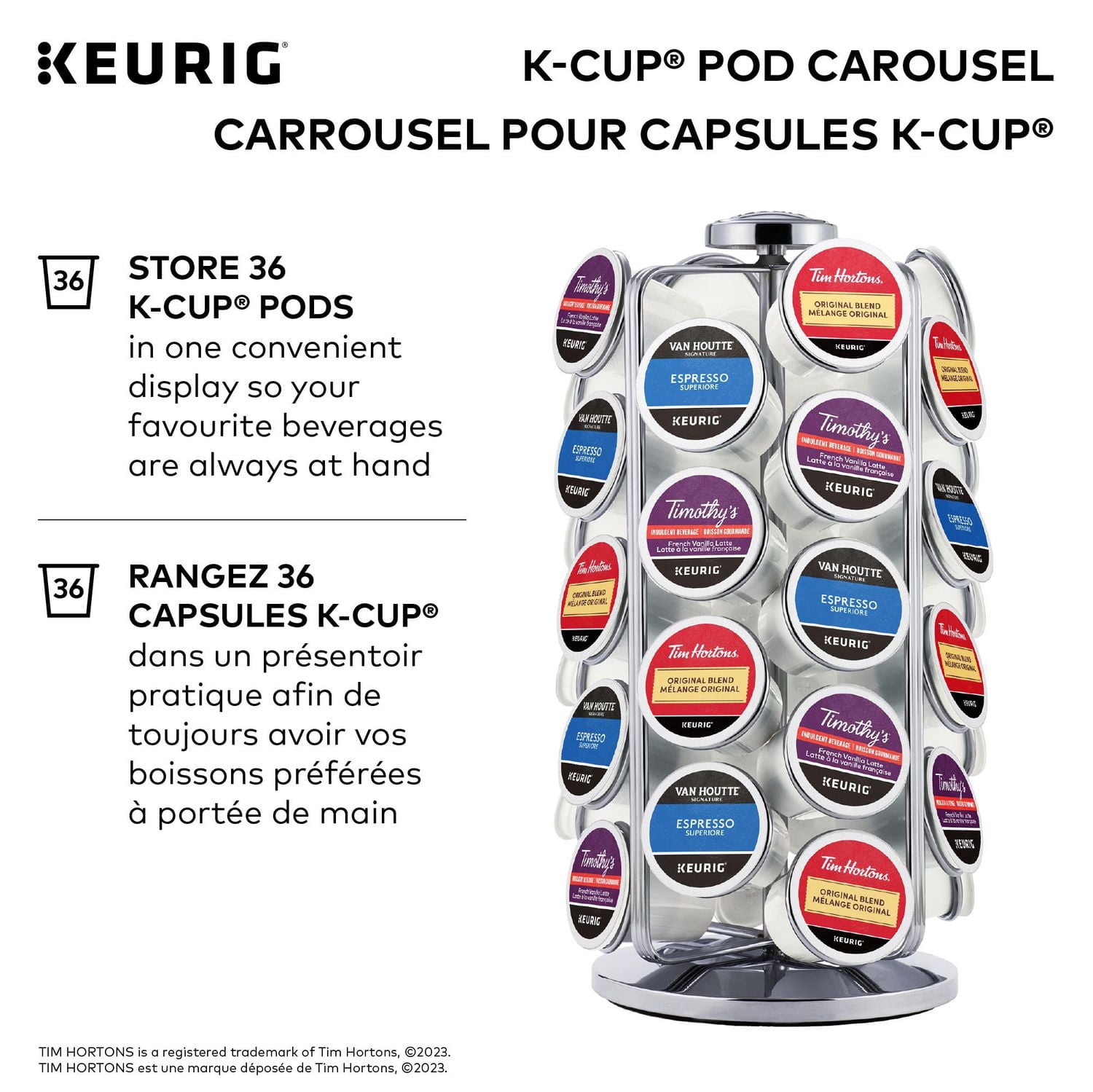Keurig® K-Cup® Pod Carousel