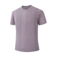 thumbnail image 7 of Luvrsol Men T Shirts Solid Crew Neck Plain Cotton Short Sleeve Tees Ideal for Layering Shirts M-3XL, 7 of 7