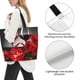 thumbnail image 3 of Easygdp Red Wine Rose Bolsas Tote para Mujer, Bolsos de Hombro para Viaje, Bolsos de Mano de Gran Capacidad para Compras y Trabajo, 3 of 8