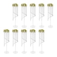 thumbnail image 3 of 10XGeometric Wedding Centerpieces Column Flower Stand W/Chandelier Crystals, 3 of 14