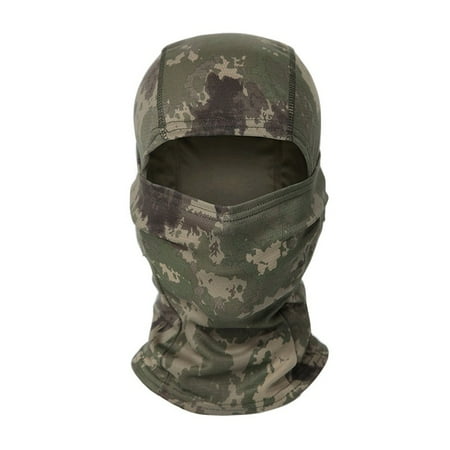 Full Face Camouflage Balaclava Mask Ski Bike Cycling Hunting Scarf Multicam Airsoft Cap Men Head Cover 10 one size