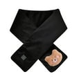 thumbnail image 2 of Pisexur Christmas Heated Scarf for Women Winter Warm Neck Heating Pad for Neck Pain USB Electric Heating Neck Wrap Neck Warmer Massage Heating Scarf with Cute Bear Doll Pins Christmas Gifts, 2 of 5