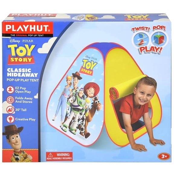 Playhut Toy Story Hideaway Tent in closed box