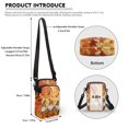 thumbnail image 6 of HELLHERO 4.33x1.97x7.09 Crossbody Sling Bags, Adult with Trendy Autumn Fairy Tale Style, 6 of 7