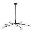 thumbnail image 1 of Moe's Home Collection Draco 15-Light Contemporary Metal Pendant Lamp in Black, 1 of 7