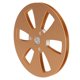thumbnail image 1 of Carrete de Cinta Vacío de 7 Pulgadas, Diseño de Aleació de Aluminio de 6 Orificios, Tornillos de Acero inoxidable, de Sonido Profesional, Universal Con Reproducores de, 1 of 7