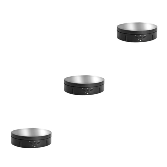 Toystoory Placa giratoria versátil para diversas necesidades de exhibición: rotación y espejo negro multifuncional Type1 NO1