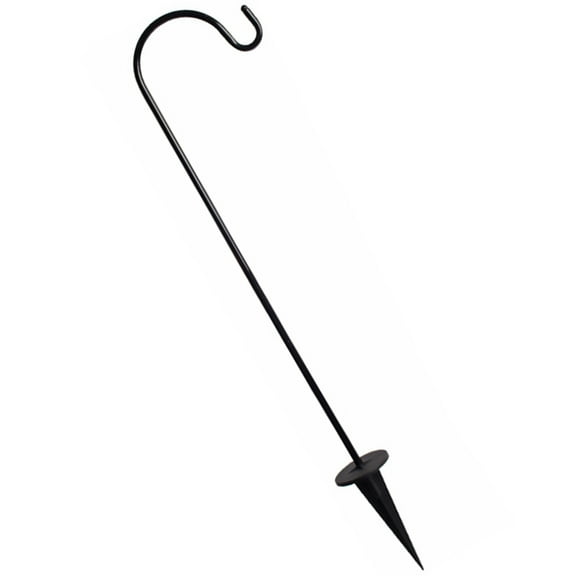 YUNLIGHTS 59.5 Inch Shepherd Hook for Outdoor Hanging , Garden Decorations, and Outdoor Lighting Display