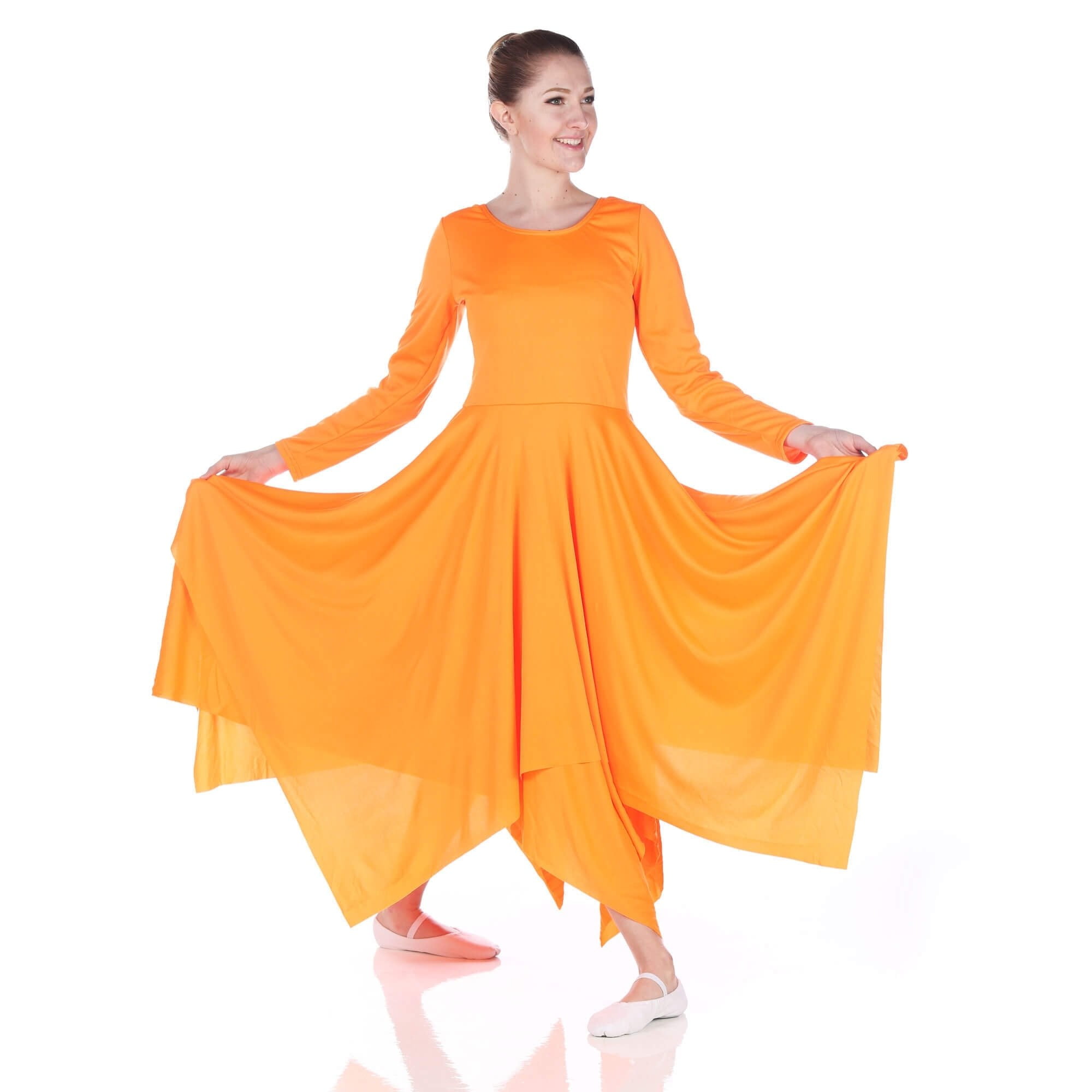 Spirit Long Sleeve Praise Dance Dress 