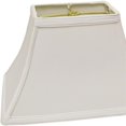 thumbnail image 1 of HomeRoots 470010 16 in. White Rectangle Bell No Slub Lampshade, 1 of 1