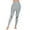Gray, variant on Youloveit Workout High Waist Yoga Capris Mesh Tights Gym Fitness Pants for Women Sport Leggings