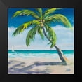 thumbnail image 2 of DeRice, Julie 15x15 Black Modern Framed Museum Art Print Titled - Under the Palms Breeze I, 2 of 5