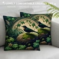 thumbnail image 3 of Leisuo Bird Decorative Pillow Covers Spring Style Throw Pillow Cover Cushion Case Outdoor Flower Bird Set for Sofa Bed Couch Car Office, 3 of 5