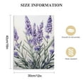 thumbnail image 2 of Nawypu  Lavender Canvas Wall Art Purple Flower Picture Print Floral Plants Painting Minimalism Poster Artwork for Home Living Room Bedroom Bathroom Office Decor, 2 of 5