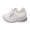 White, variant on Women's Mesh Running Sneakers, Air Cushion Lace-Up Trainers, Lightweight Footwear, Gym Workout Outdoor Daily Walking Athletic Shoes White