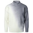 thumbnail image 2 of Vedolay Sweaters for Big Men Lightweight Knit Top Loose Pullover Sweater Grey,L, 2 of 5