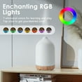 thumbnail image 6 of DAYBETTER Essential Oil Diffuser, Mother's Day Gifts 250ML Ceramic Aroma Humidifiers with 7 Colors Lights, 3 Mist Mode and Waterless Auto Shut-Off for Large Room Car, 6 of 7