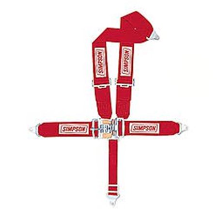 Simpson Safety  62 in. 5 Point FX Pull Down Bolt In V Harness System