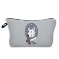 thumbnail image 1 of Bolsa de cosméticos divertida Bull Terrier Dog, neceser de viaje, estuche de lápices, estampado de transferencia de calor para niños, organizador de maquillaje para mujeres LIUWENJING unisex, 1 of 2