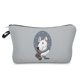 thumbnail image 1 of Bolsa de cosméticos divertida Bull Terrier Dog, neceser de viaje, estuche de lápices, estampado de transferencia de calor para niños, organizador de maquillaje para mujeres Fivean unisex, 1 of 2